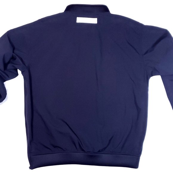 ICNY Sport Reflective Performance Windbreaker All Terrain Navy Orange Mens Large - Picture 6 of 8